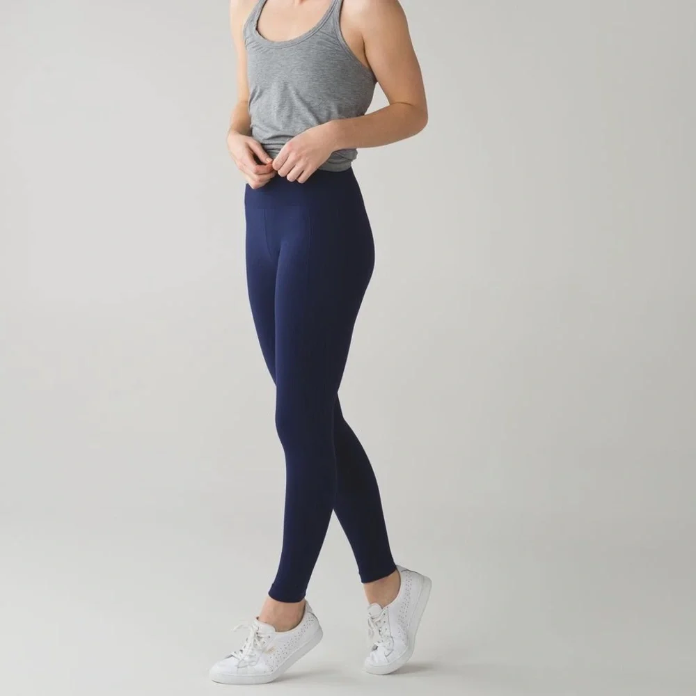 Lululemon Flow & Go Tight Hero Blue Size 4